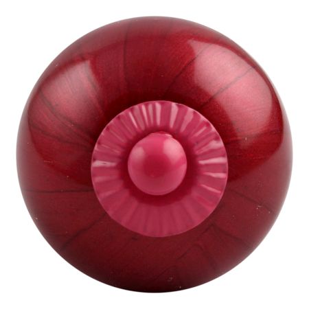 Neon Cherry Pink Fitting Round Ceramic Knob